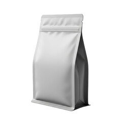 White coffee packaging pouch with zip lock