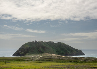 Point Sur Lighthouse Penninsula Along The California Coast