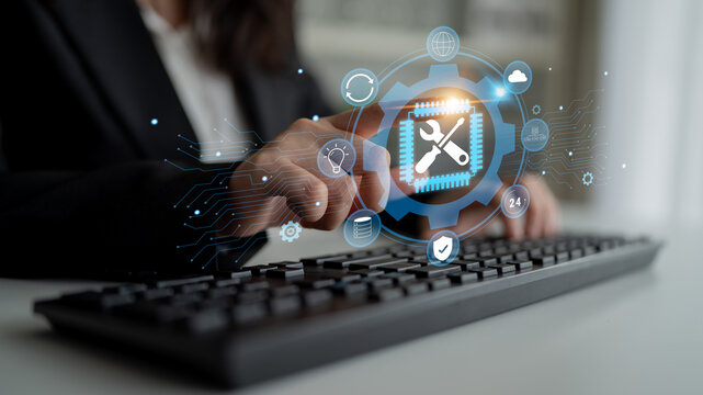 Global IT support and technical maintenance services. Providing solutions for system maintenance, ensuring business continuity with reliable 24 7 IT support. Motif