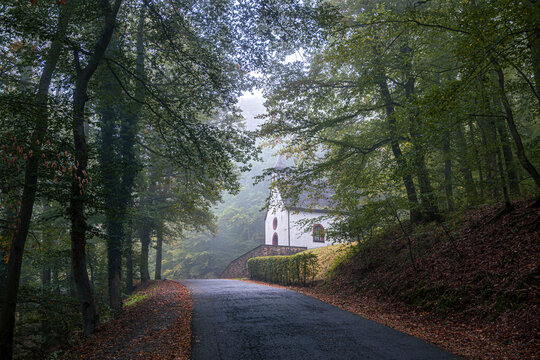Kapelle of St. Antonius, next to the Eltz castle i Germany
