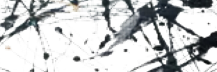 fun beautiful black and white shadow halftones retro pop art funky urban colorful comic book. Dotted halftone gradient texture. Vanishing polka dot background. Repeating dots gradation pattern backgro