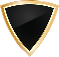 Golden shield Emblem 