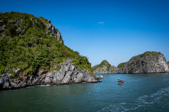 Vietnam, Vat Ba, Halong, Reisen, Wasser, Felsen, Asien