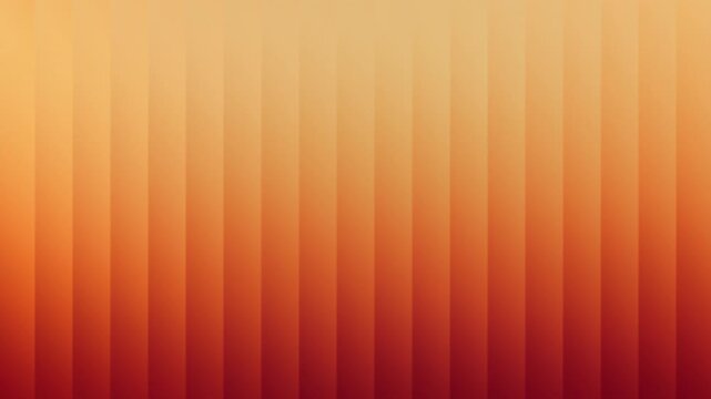 Abstract background with vertical stripes in a warm color gradient from light orange to deep red 4k videos