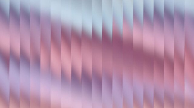 Abstract vertical stripes background in soft pastel colors, pink, blue, and beige gradient 4k videos