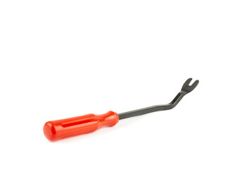 Nail puller isolated on a white background
