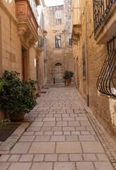 Obraz premium A comprehensive collection of high-quality travel photography showcasing the diverse beauty of the Maltese archipelago. This series captures the dramatic contrast between the rugged, vertical limeston