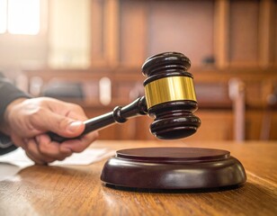 hakim tokmak tutan elinde 