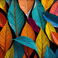 autumn leaves background