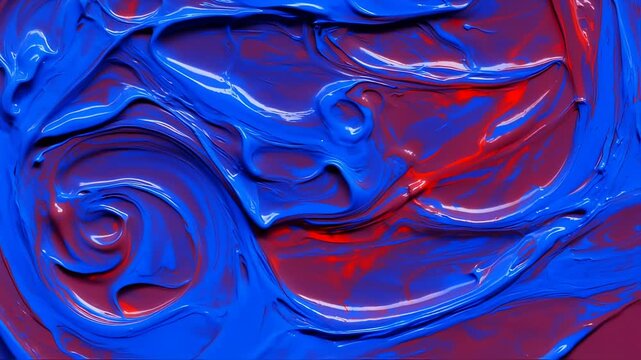 Ink swirl abstract art showcasing astrology with vibrant colors and dynamic motion in a mesmerizing video display.