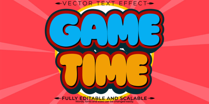 Comic book text effect, editable cartoon and pop art text style