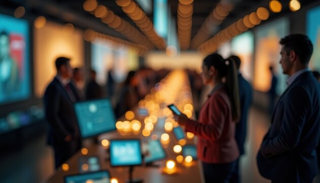 Corporate Event and Business Networking: Professionals, Entrepreneurs, Clients and Stakeholders Gather for Workshop Sessions