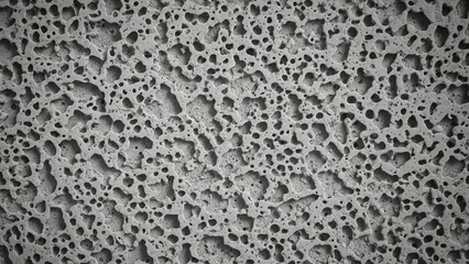 Obraz premium Porous Concrete Surface Texture Abstract Background