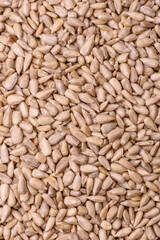 Shelled sunflower seed kernels, salted, roasted, or raw, are a healthy ingredient. Sunflower seeds