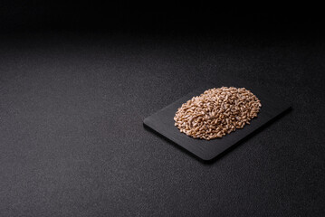 Shelled sunflower seed kernels, salted, roasted, or raw, are a healthy ingredient. Sunflower seeds