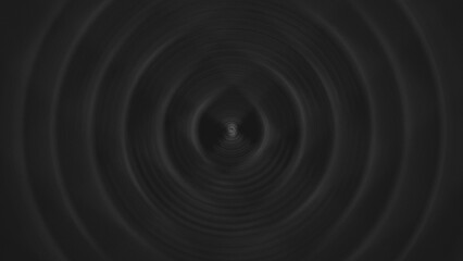 Obraz premium Minimalist gray abstract background with concentric circular shapes and radial blur, creating a subtle, elegant sense of depth and motion.