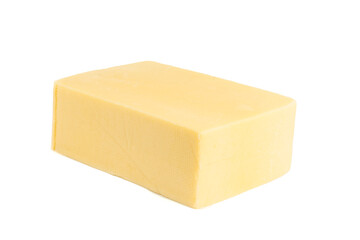 cheese on a white background