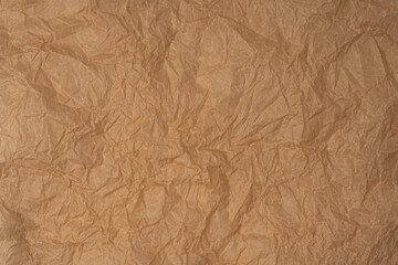 Obraz premium Crumpled paper as background. Top view.