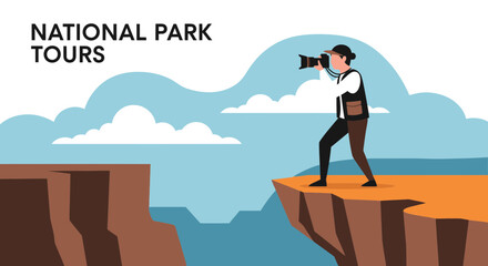 Adventure Photographer Capturing Breathtaking National Park Vistas