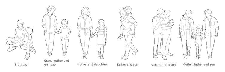 People, families united in each architectural project. © Tech LAB