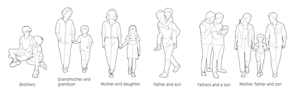 People, families united in each architectural project.