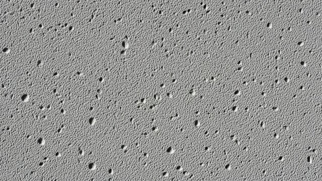 Textured Grey Surface With Random Pitted Detailing