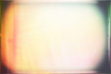 Vintage photo film lens vignette template with dust, splatters and red glare on transparent...