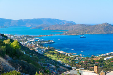 Obraz premium Elunda landscape, Crete, Greece