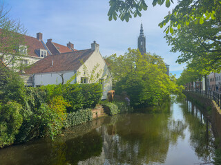 Obraz premium Houses of Amersfoort, Netherlands