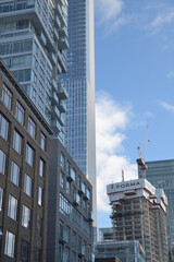 Naklejka premium FORMA condo complex under construction at Duncan St and King St W, Toronto