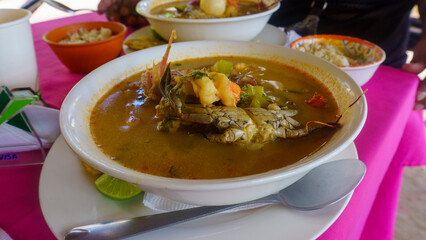 sopa de mariscos 