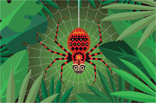 mythology anansi spider god of dreams in the jungle