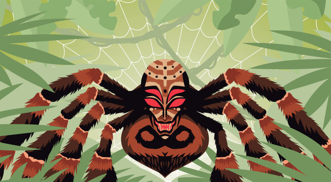 mythology anansi spider god of dreams in the jungle
