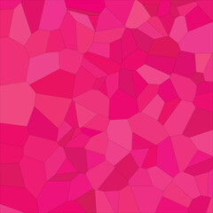Obraz premium A vivid collection of fuchsia and magenta hues arranged in a dynamic polygonal mosaic creating a vibrant visual