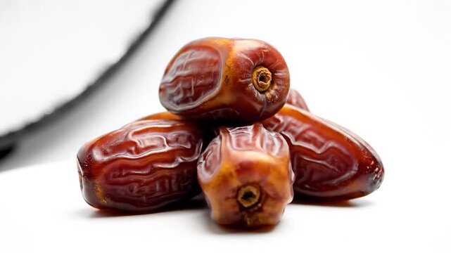 Delicious and Nutritious Dates - A Close-Up Look at this Sweet Fruit.