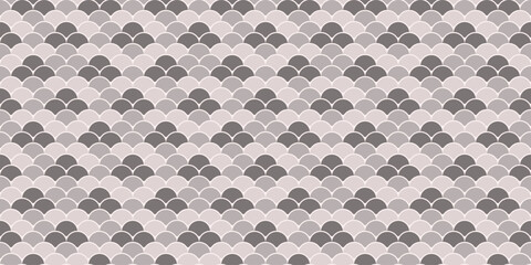Elegant grayscale fish scale pattern.  Perfect for backgrounds, textile design, or website decoration. © Olena