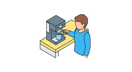 Woman Operating 3D Printer in Laboratory.