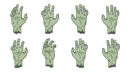 Creepy Zombie Hands Collection