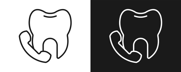 Medical Assistance Icon Set Outline In White And Black Background