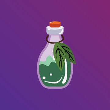 Potion illustration graphic