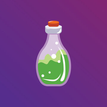 Potion illustration graphic