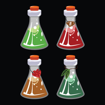 Potion illustration graphic