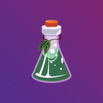 Potion illustration graphic