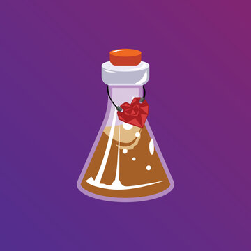 Potion illustration graphic