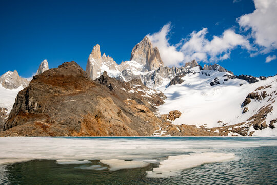 Views on the hike to Fitz Roy, a mountain in the Andes on the border of Argentina and Chile.