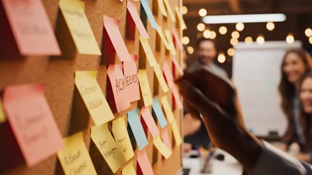 Collaborative team achievements in creative workspace ai generated insights generative ai techniques inspiring environment