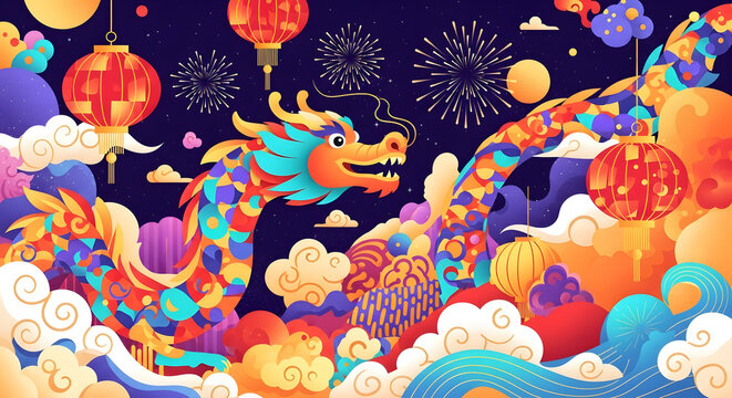 Colorful Chinese New Year Celebrations