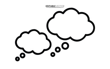 Obraz premium Simple black and white illustration depicting two clouds one with falling raindrops below high quality