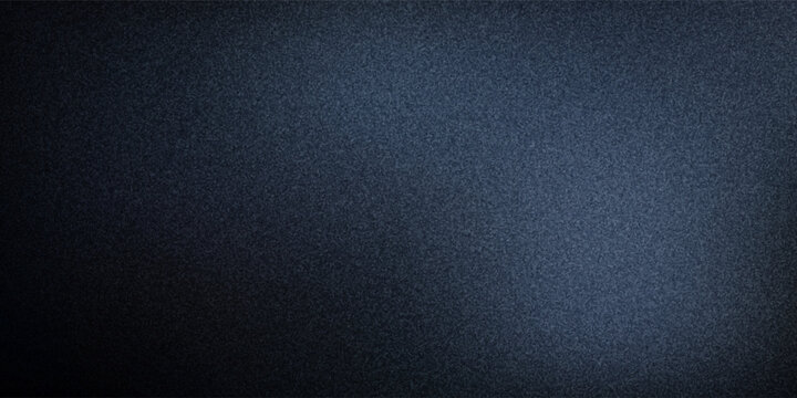 Black dark blue gray white abstract background. Gradient. Noise grain granular dust particle rough grunge. Glow light. Space. Design. Template.
