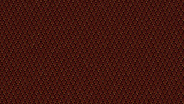 Rustic brown overlapping scale pattern seamless texture